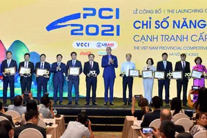 VCCI công bố chỉ số năng lực cạnh tranh cấp tỉnh năm 2021.