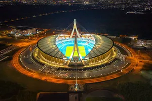 Khu liên hợp thể thao Morodok Techo hiện đại được xây mới cho SEA Games 32 Campuchia.