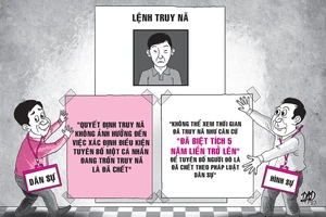 Tuyên bố 1 người đang bị truy nã đã chết có được không?