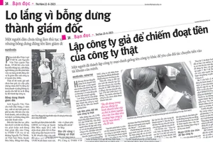 Nội dung các bài viết liên quan đến vấn đề về cấp giấy chứng nhận đăng ký kinh doanh mà Pháp Luật TP.HCM đã đăng tải mấy ngày qua.