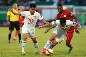 HA Gia Lai trước nguy cơ rơi vào nhóm tranh trụ hạng.