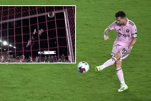 Messi sút phạt ấn định chiến thắng cho Inter Miami ở phút 90+3.