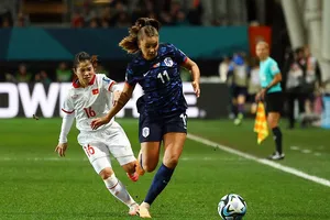 Sức mạnh và sức bật của các cầu thủ Hà Lan trong trận thắng Việt Nam 7-0.