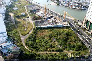 Dự án khu thương mại TM1 chưa được cấp giấy chứng nhận đăng ký đầu tư.