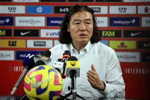 Ảnh: HLV Kim Pan Gon hy vọng giúp tuyển Malaysia gây tiếng vang ở vòng loại thứ hai World Cup 2026.