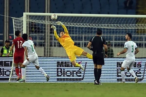 Đặng Văn Lâm xuất sắc suốt 95 phút nhưng không cứu được bàn thua ở phút 90+6.