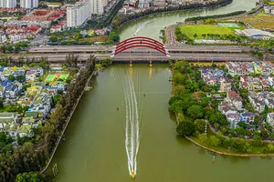 Huyện Bình Chánh, TP.HCM có tốc độ đô thị hóa rất nhanh.