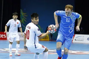 Futsal Việt Nam từng thua Futsal Uzbekistan ở giải châu Á.