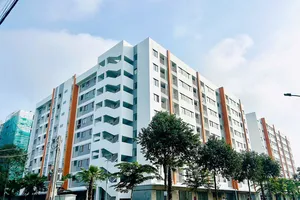 Dự án nhà ở xã hội Hồng Loan 5C tại TP Cần Thơ.