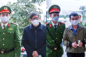 Cựu bộ trưởng Bộ Y tế Nguyễn Thanh Long (ảnh trái) nhận 2,2 triệu USD từ bị cáo Phan Quốc Việt, chủ tịch kiêm tổng giám đốc Công ty Việt Á (ảnh phải).