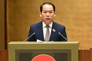 Chủ nhiệm Ủy ban Pháp luật và Tư pháp Hoàng Thanh Tùng.