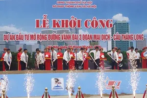 Hơn 3.000 tỉ mở rộng đường Mai Dịch - cầu Thăng Long