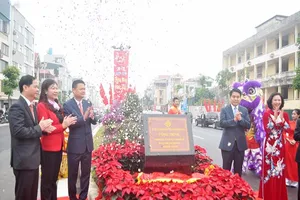 Khánh thành tuyến đường huyết mạch của quận Long Biên