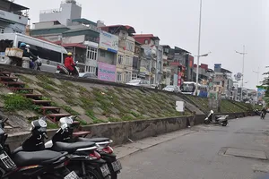 Chưa thống nhất độ cao hạ đê Nghi Tàm