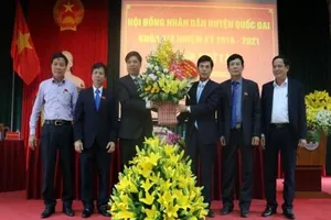Hà Nội: Huyện Quốc Oai có chủ tịch mới