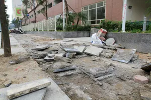 Vụ lát đá vỉa hè: 21 cán bộ quận Hà Đông bị kỷ luật