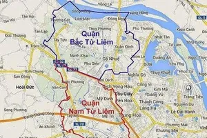 Hà Nội chính thức điều chỉnh địa giới ba quận phía Tây