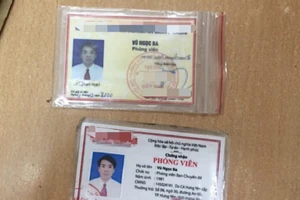 Một phóng viên thử việc cưỡng đoạt CSGT 40 triệu đồng bị bắt