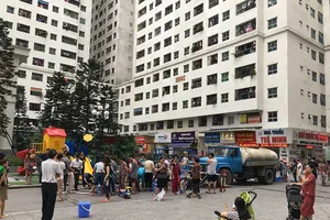 Đã cấp nước trở lại cho hàng trăm ngàn dân Hà Nội