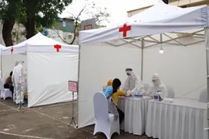 Hà Nội: 7 ca nghi nhiễm qua test nhanh đang chờ kết quả