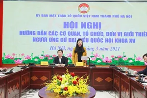 Hà Nội phát nhiều hồ sơ cho người tự ứng cử ĐB Quốc hội