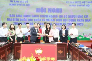 Hà Nội có 30 người nộp hồ sơ tự ứng cử đại biểu Quốc hội