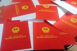 Ảnh minh hoạ sổ đỏ.