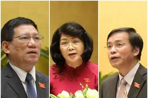 Quốc hội miễn nhiệm Phó Chủ tịch nước và nhiều chức danh khác