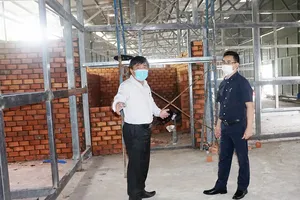 Bộ Xây dựng hỗ trợ Kiên Giang xây dựng bệnh viện dã chiến