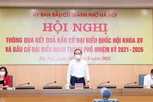 Hà Nội báo cáo sơ bộ kết quả bầu cử đại biểu QH và HĐND