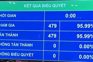 Quốc hội thông qua Nghị quyết về kế hoạch tài chính và trả nợ công
