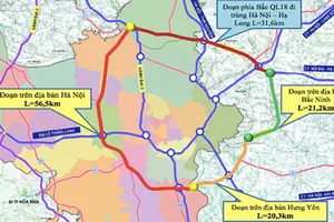 Dự án đường vành đai 4: Tạo thêm động lực cho Hà Nội và vùng lân cận
