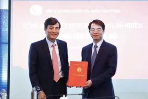 Ông Phạm Tân Tuyến được bổ nhiệm làm Chánh văn phòng Bộ TN&MT