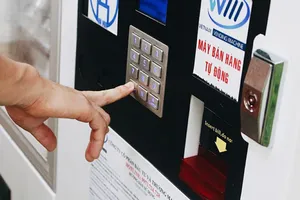 Mô hình máy bán hàng tự động đã được triển khai thí điểm tại Hà Nội