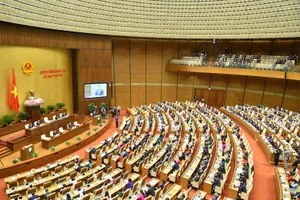 Toàn cảnh phiên khai mạc kỳ họp 3, Quốc hội khoá XV