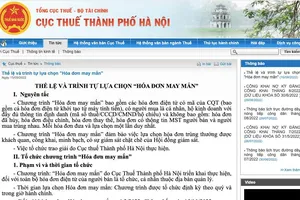 Hà Nội chi tiền để khuyến khích người dân mua hàng lấy hóa đơn
