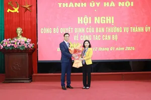 Sở TN&MT TP Hà Nội có tân giám đốc