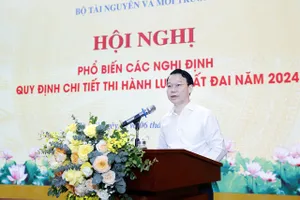 Hướng dẫn thi hành Luật Đất đai 2024 có khối lượng việc rất lớn, rất khẩn trương