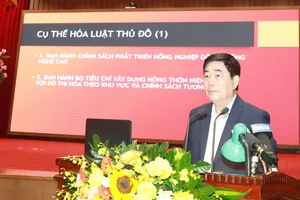 Luật Thủ đô cần đẩy nhanh không để lỡ cơ hội phát triển