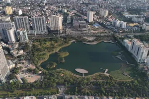 Sẽ cưỡng chế thu hồi đất để xây dựng Công viên hồ Phùng Khoang ở Hà Nội