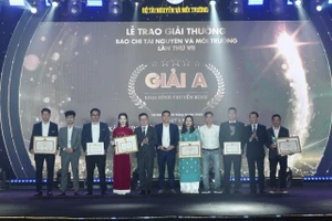 36 tác phẩm đoạt giải báo chí tài nguyên và môi trường lần thứ VII