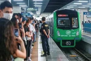 Hà Nội điều chỉnh tạm thời đơn giá tuyến metro Cát Linh - Hà Đông