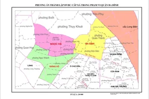 Gần 96% người dân Hà Nội đồng thuận với tên xã, phường mới