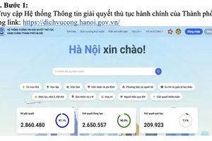 Hà Nội: Từ 9-6 toàn bộ thủ tục xây dựng sẽ được tiếp nhận trực tuyến 