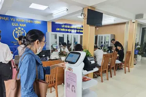 Hà Nội triển khai nhiều tiện ích miễn phí tại cơ sở phục vụ hành chính công