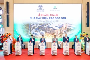 Hà Nội khánh thành Nhà máy điện rác Sóc Sơn lớn nhất Đông Nam Á 
