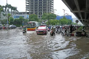 Hà Nội công bố kế hoạch chống ngập, thoát nước cho nhiều khu đô thị lớn