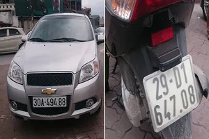 Sau cãi vã, người phụ nữ lao ô tô vào xe đối phương