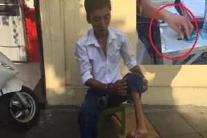 Bị què một chân, nam thanh niên vẫn mang theo ma túy