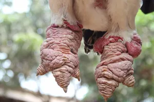 Tròn mắt ngắm cặp chân khủng của “vua gà” Đông Tảo